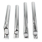 Chrome Rear Swingarm Tube Covers for Harley Heritage Softail Classic (2000-2011)