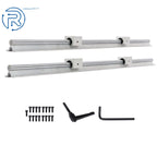 Set of 2 Linear Bearing Blocks for Carriages (SBR16 800mm)