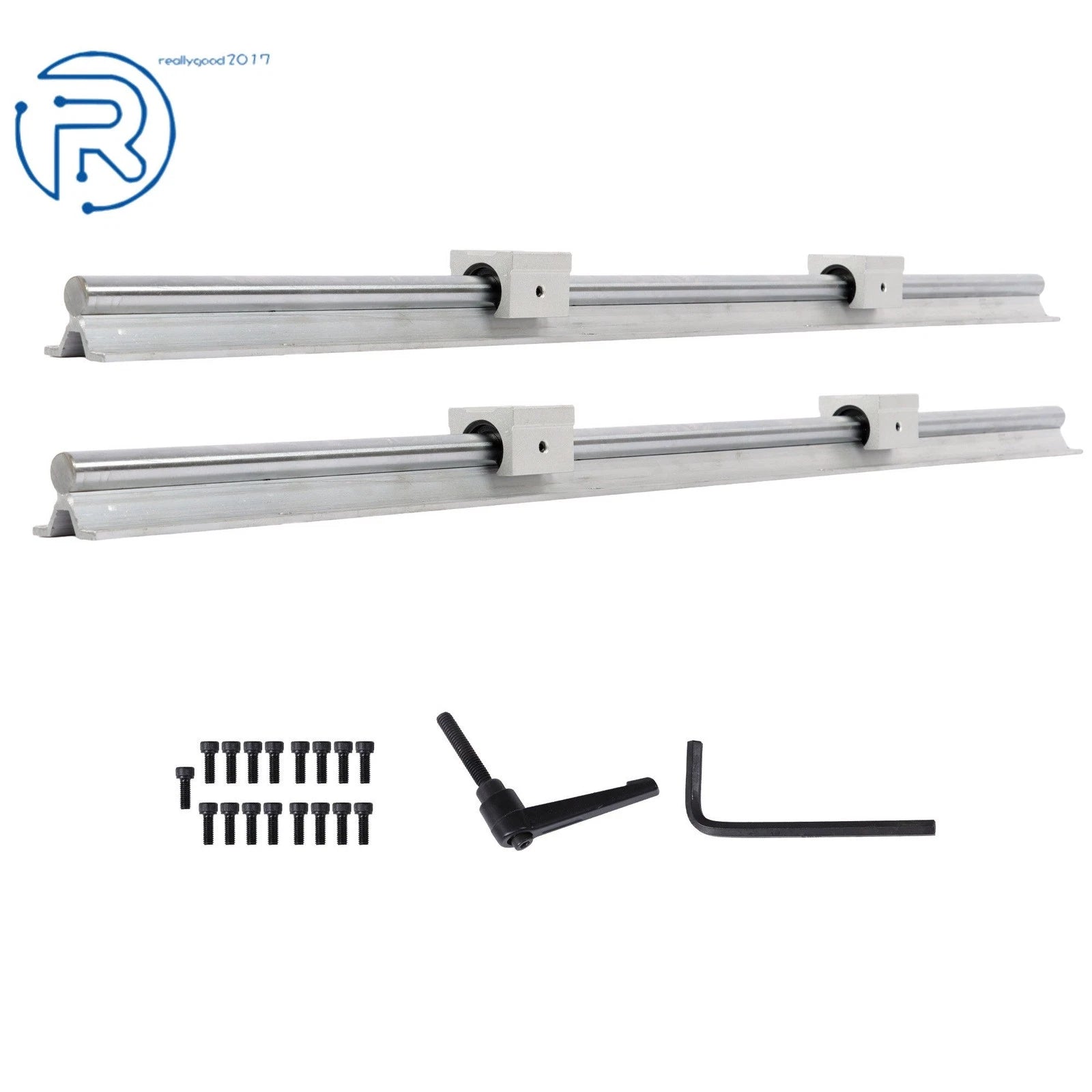 Set of 2 Linear Bearing Blocks for Carriages (SBR16 800mm)