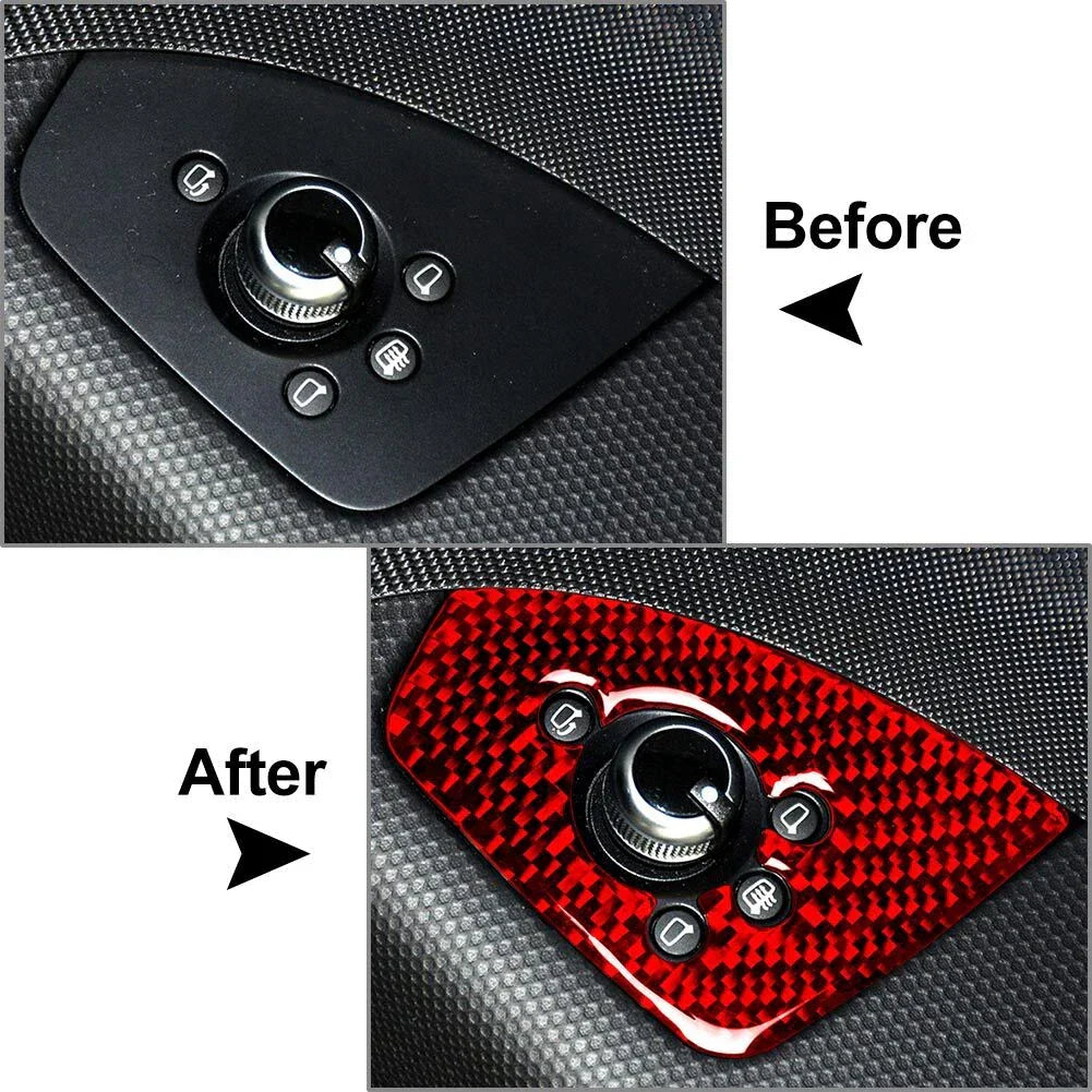 RHD Interior Door Lock Button Cover Trim for Audi TT TTS TTRS (2008-2014)