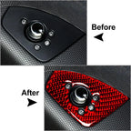 RHD Interior Door Lock Button Cover Trim for Audi TT TTS TTRS (2008-2014)