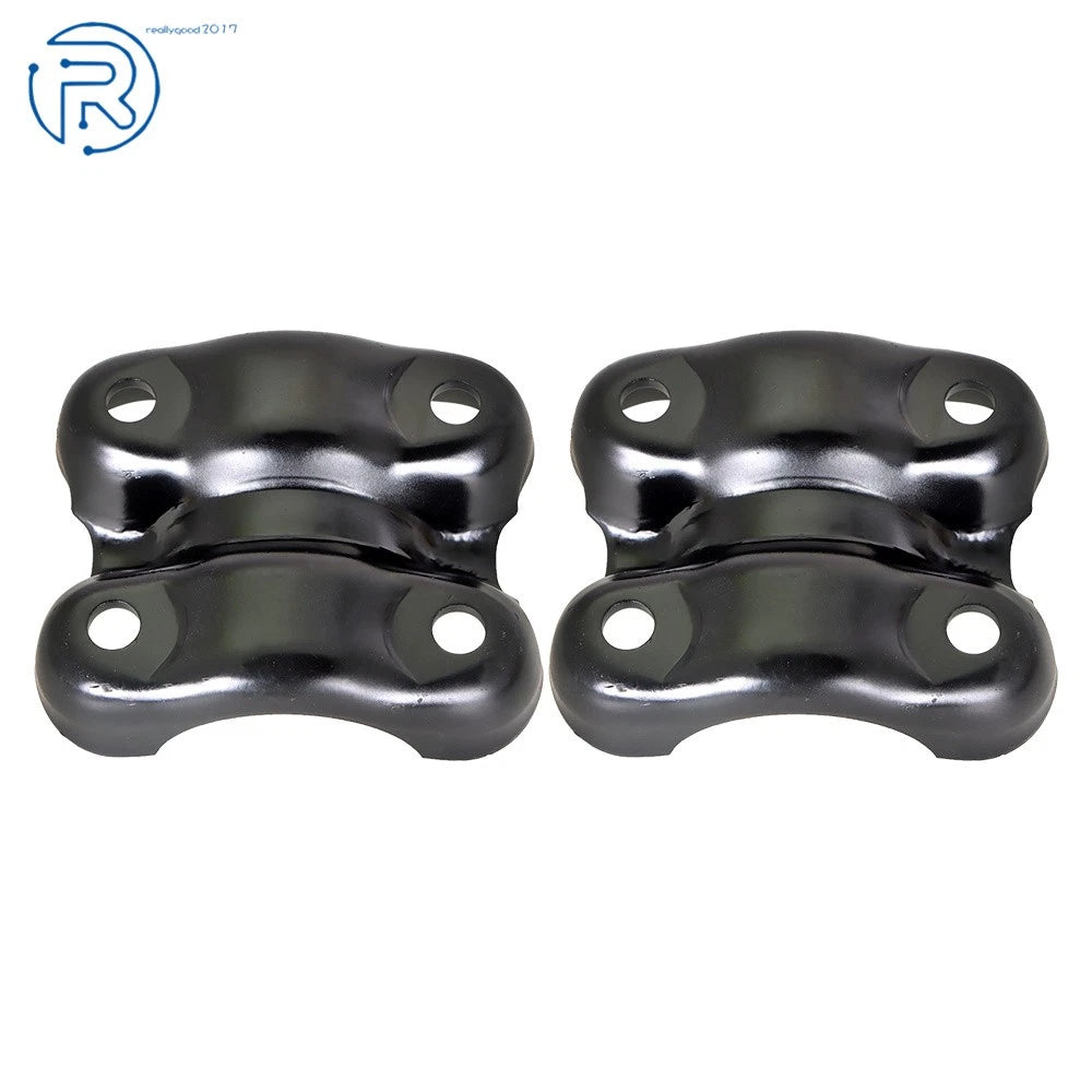 2X Rear Suspension U-Bolt Plate for Chevy GMC C2500 C3500 (1988–1999)
