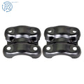 2X Rear Suspension U-Bolt Plate for Chevy GMC C2500 C3500 (1988–1999)