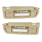 Pair Sun Visors for Honda Civic (2006â2011) Beige