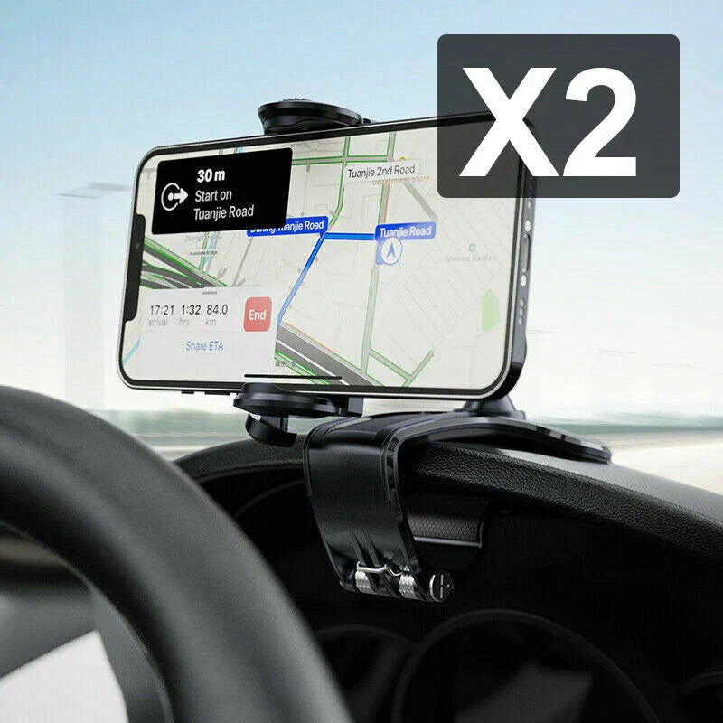 360�� Rotation Dashboard Phone Holder Mount for Car GPS Stand