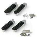 F&R Footrest Pedals for Suzuki GSXR600 GSX-R GSX750 GSX1000 (T9)