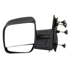 Driver Side Telescoping Mirror for Ford Econoline (2003–2014) Black