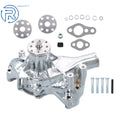 Chrome Long Water Pump Kit for Chevy Big Block 396 427 454 502 (1965–1990)