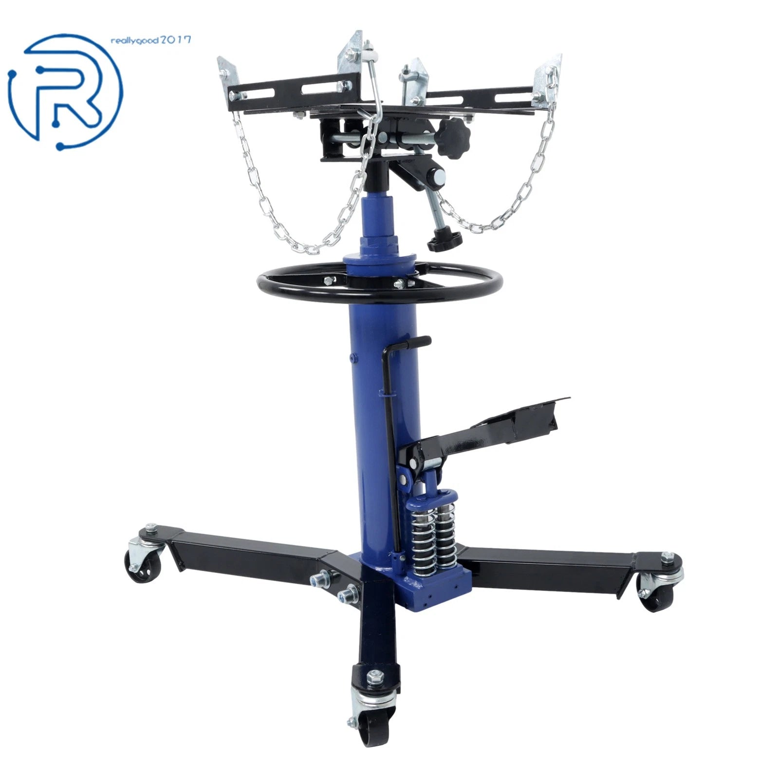 2 Stage Hydraulic Transmission Floor Jack for Universal Use (1322-1660 LBS)