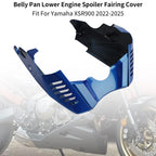 Belly Pan Lower Engine Spoiler Cover for Yamaha XSR900 (2022–2025) Blue