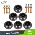 Set of 6 Plastic Mower Hardware Kit & Deck Wheels for Hustler Raptor (YYYY–YYYY)