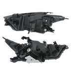 Headlight Assembly Set for Nissan Maxima (2022–2023) Left+Right LED Black Bezel