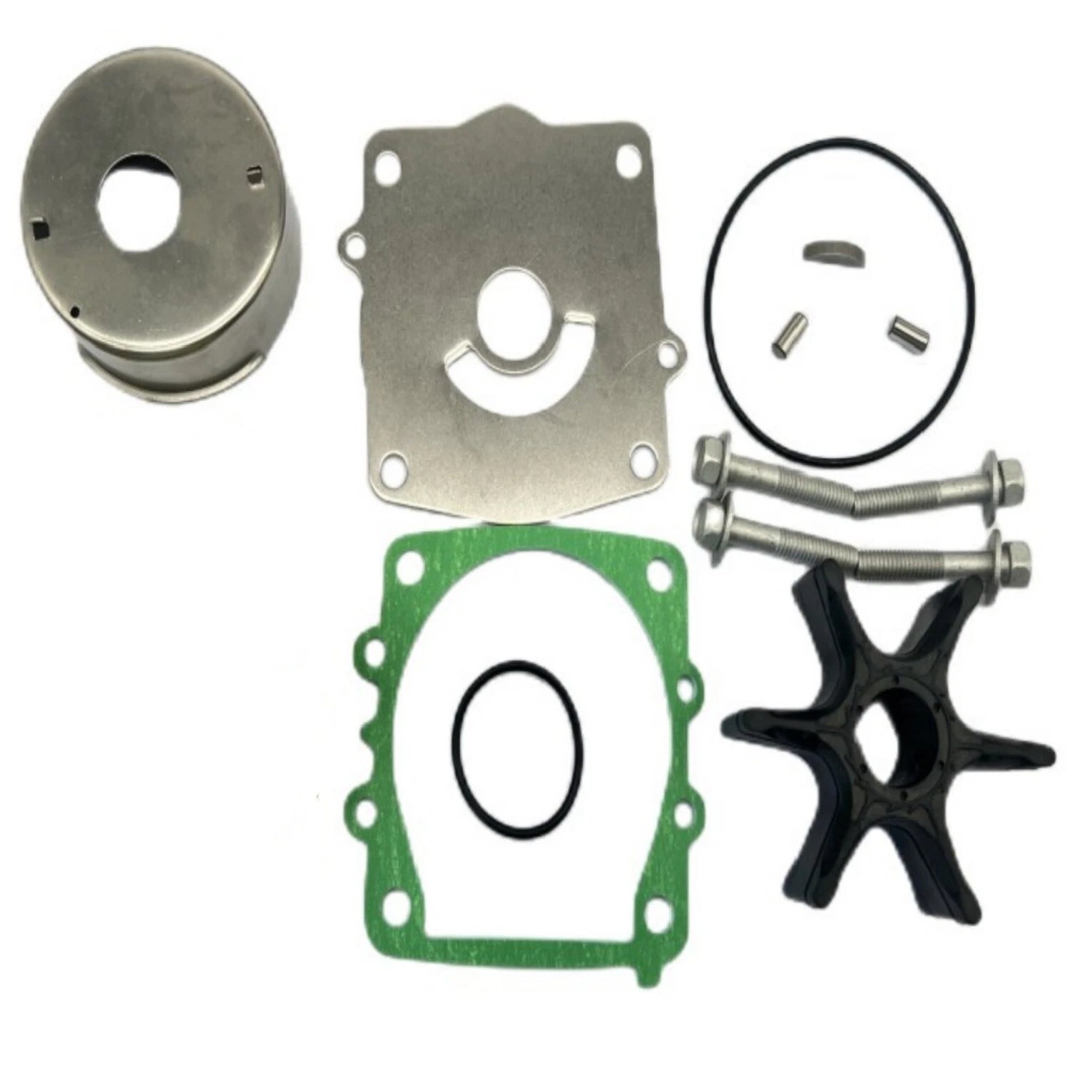 Water Pump Impeller Kit for Yamaha 4-Stroke F 75 90 115 HP (2000–2023)