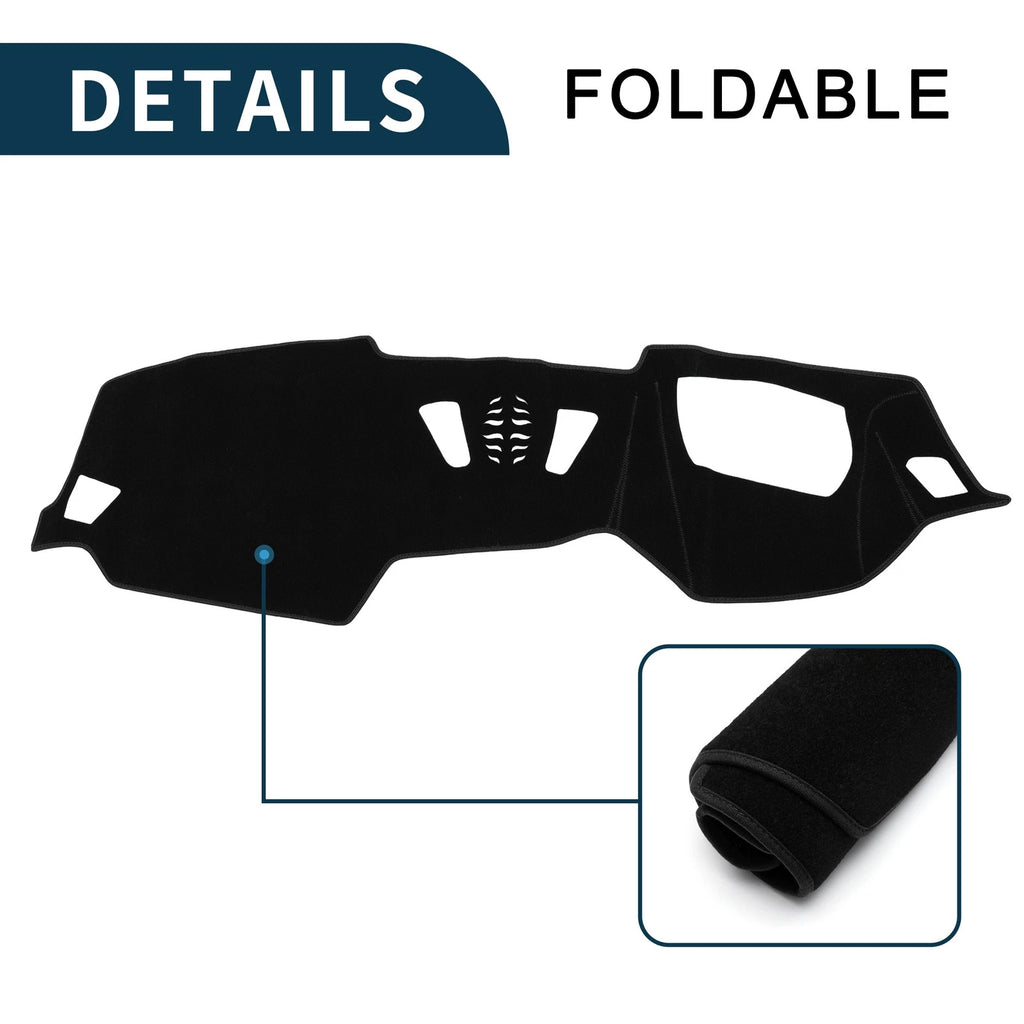 Dashboard Cover Mat for BMW 4 Series (2021) Sun Protector Pad Black