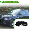 Dashboard Cover Mat for Nissan Juke F15 (2011–2019) Sun Protector Black