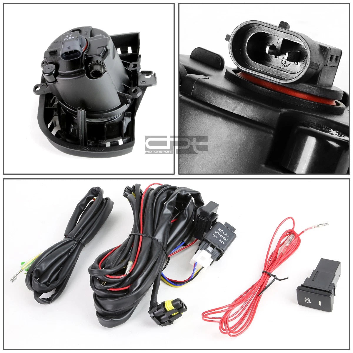 Fog Light Kit with Bezel & Switch for Scion TC (2014–2023)