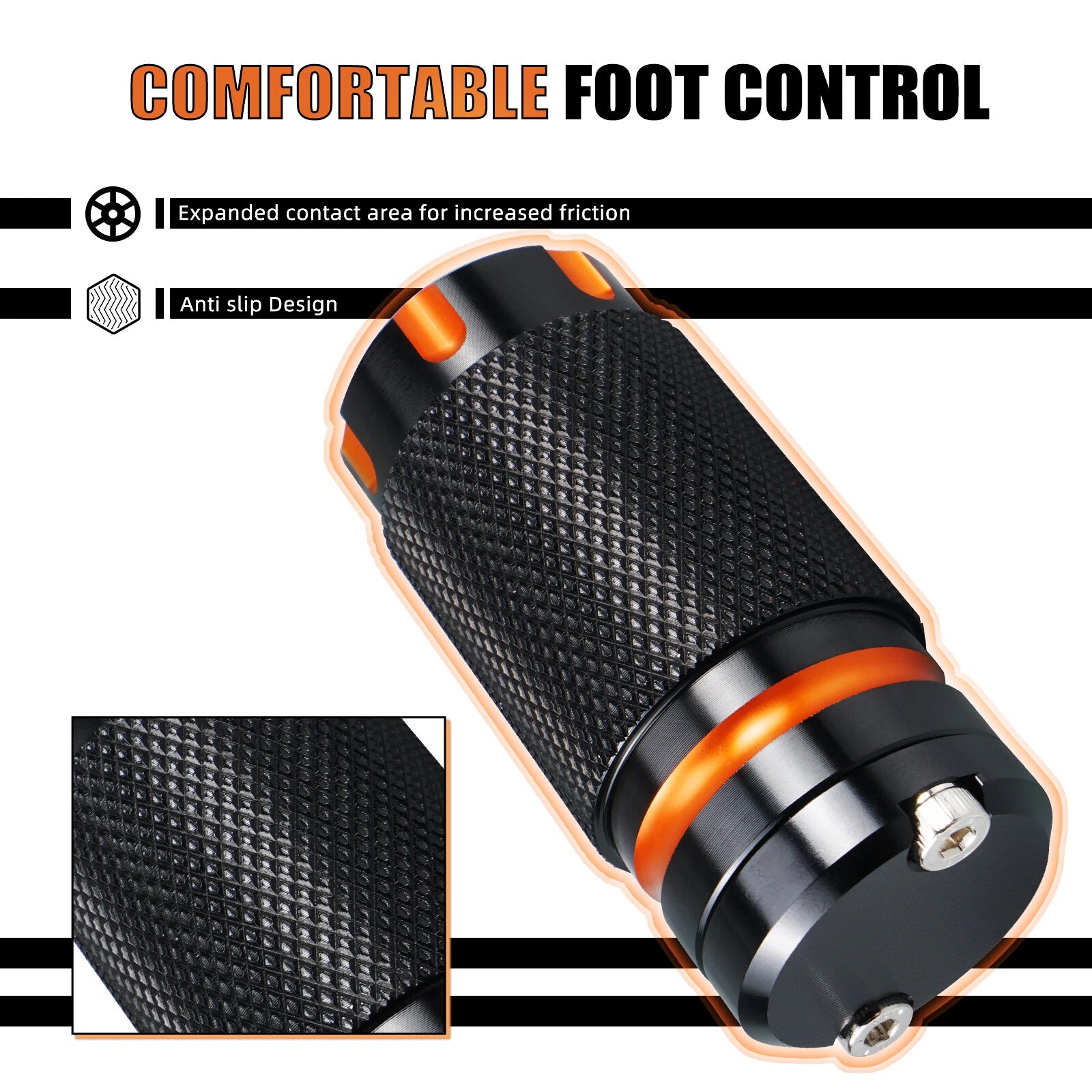 CNC Rear Brake Peg Pedals Cover for Harley Sportster S RH1250S (2021–2024)