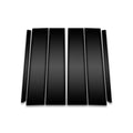 6pc Carbon Fiber Pillar Post Covers for 20-23 Chevy Silverado 2500 Crew/Dbl Cab