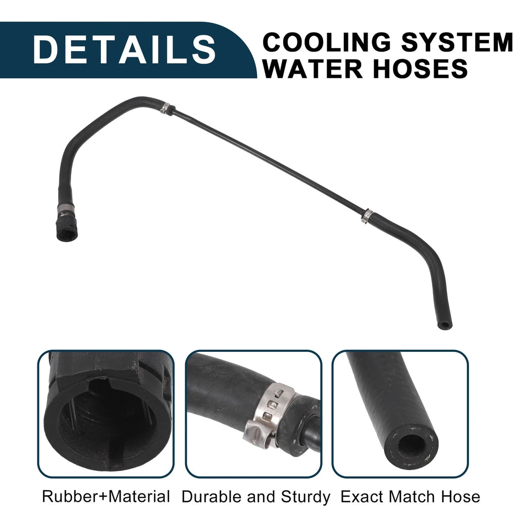 Radiator Hose for BMW Z4 3.0L (2009–2011) No. 17127585743 | Black