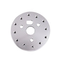 1" Aluminum Hub Kit for 6 Hole Steering Wheel to Grant 3 Hole Adapter
