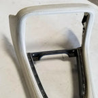Center Console Frame for Jaguar XK8 XKR 4.0L Convertible (1997–2003) Ivory Leather