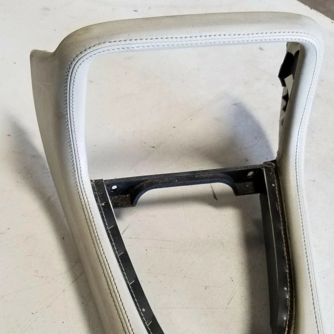 Center Console Frame for Jaguar XK8 XKR 4.0L Convertible (1997–2003) Ivory Leather