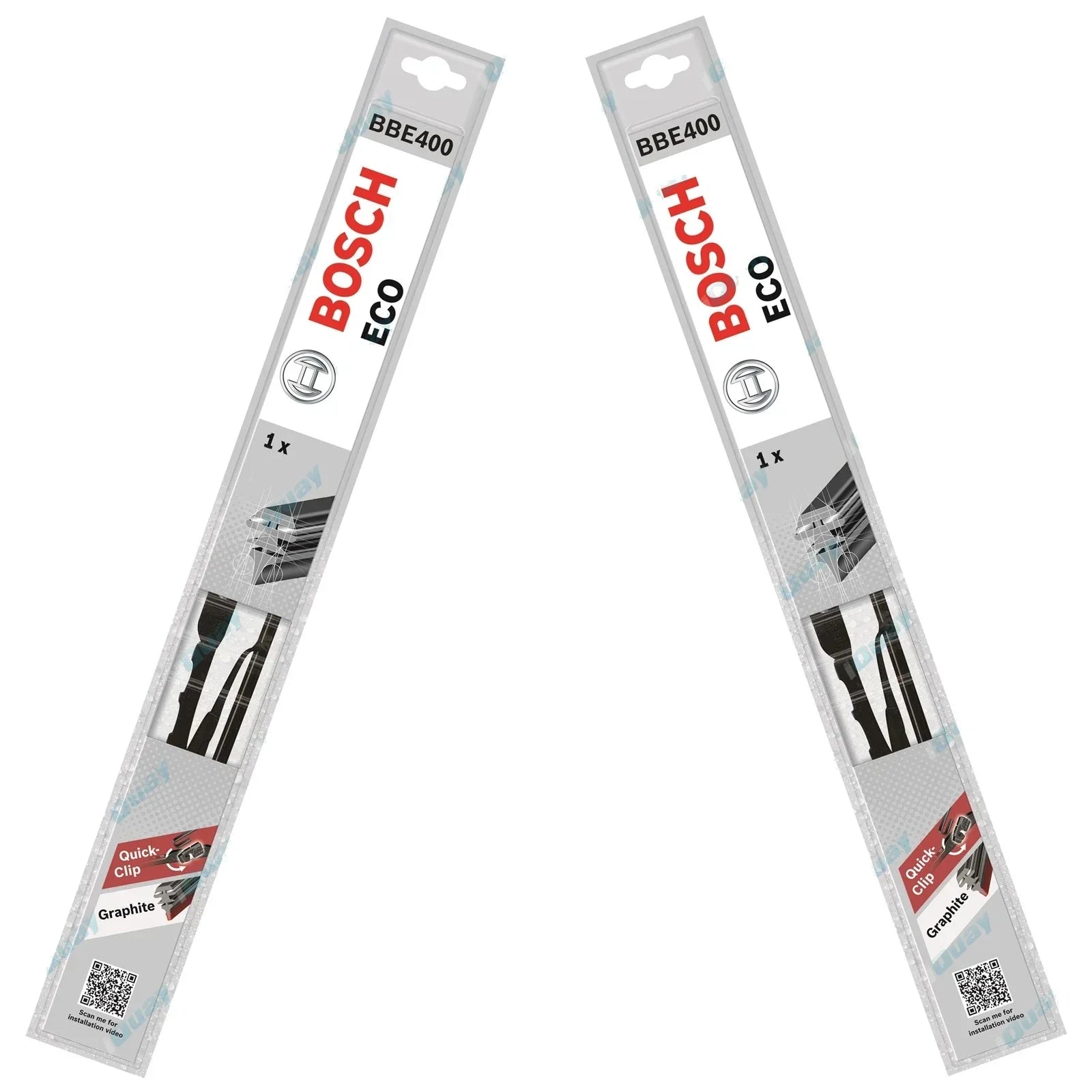 Front Pair Bosch Wiper Blades for Toyota Hilux LN106 LN107 LN111 1988-1999