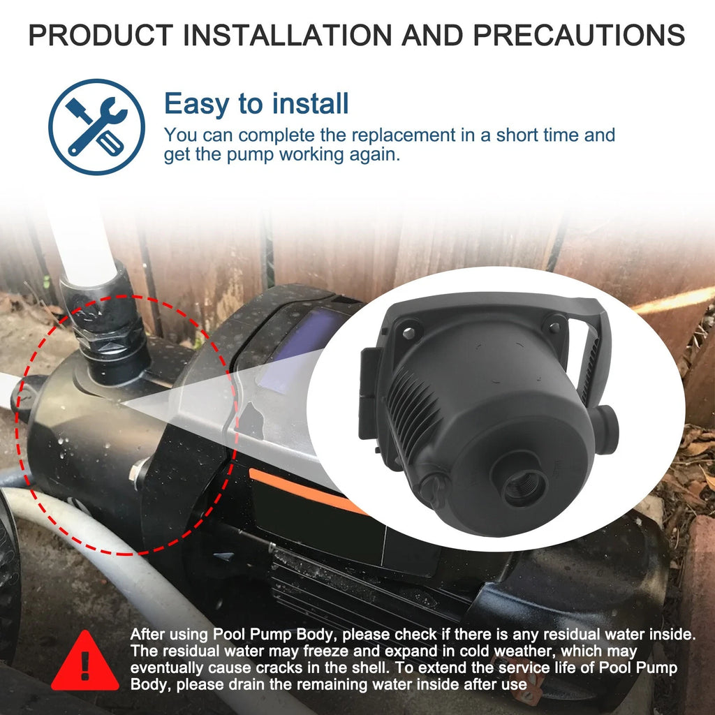 Pool Pump Body for Zodiac Polaris PB4SQ
