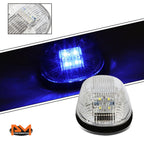 5Pcs Cab Roof Running Light Chrome Housing Blue LED for Dodge Ram (1999–2001)