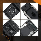 Master Power Window Switch for Mercedes-Benz GLA250 GLA45 AMG GLE300d (2015–2021) 1669054300