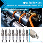 8x Iridium Spark Plug for Holden VT VX VY VZ VE VF SS V8 LS1 LS2 LS3 (1997–2020)