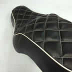 2X Diamond Stitch Seats for Harley XL1200X X48 X72 (2010–2015)