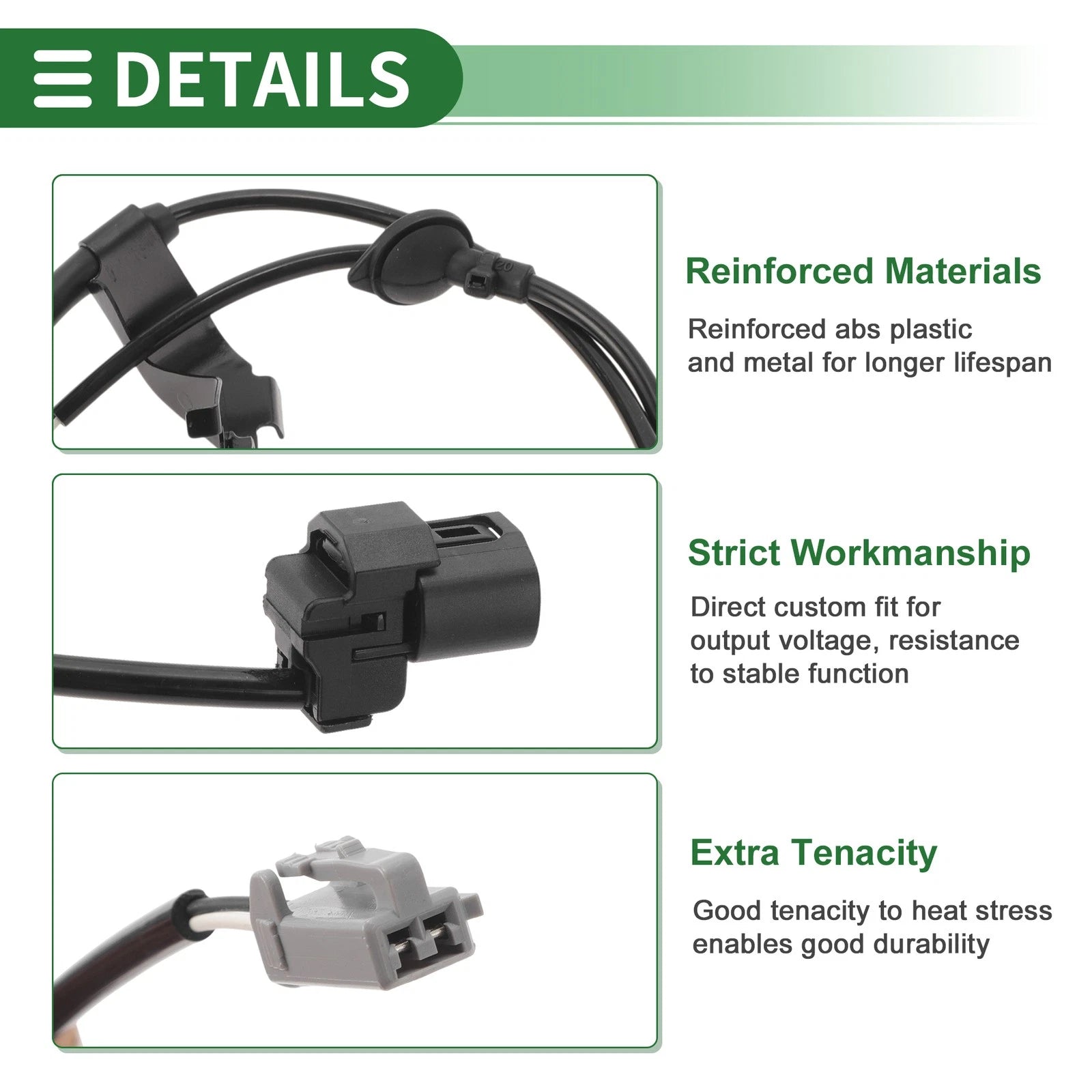 ABS Wheel Speed Sensor No. 8951608010 for Toyota Sienna (2006–2010)