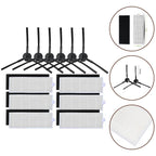 Side Brushes for Household Cleaning Tools (Package Includes Filter)