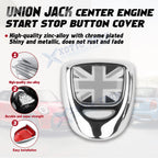 Union Jack Engine Start Stop Button Cover Trim for Mini Cooper (2014-2021)