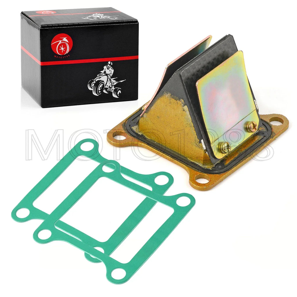 Carb Intake Manifold Boot & Reed Valve for Kawasaki KX80/KX100 (1991–2000)