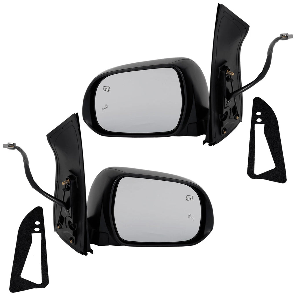 Heated Mirrors Set of 2 for Toyota Sienna
