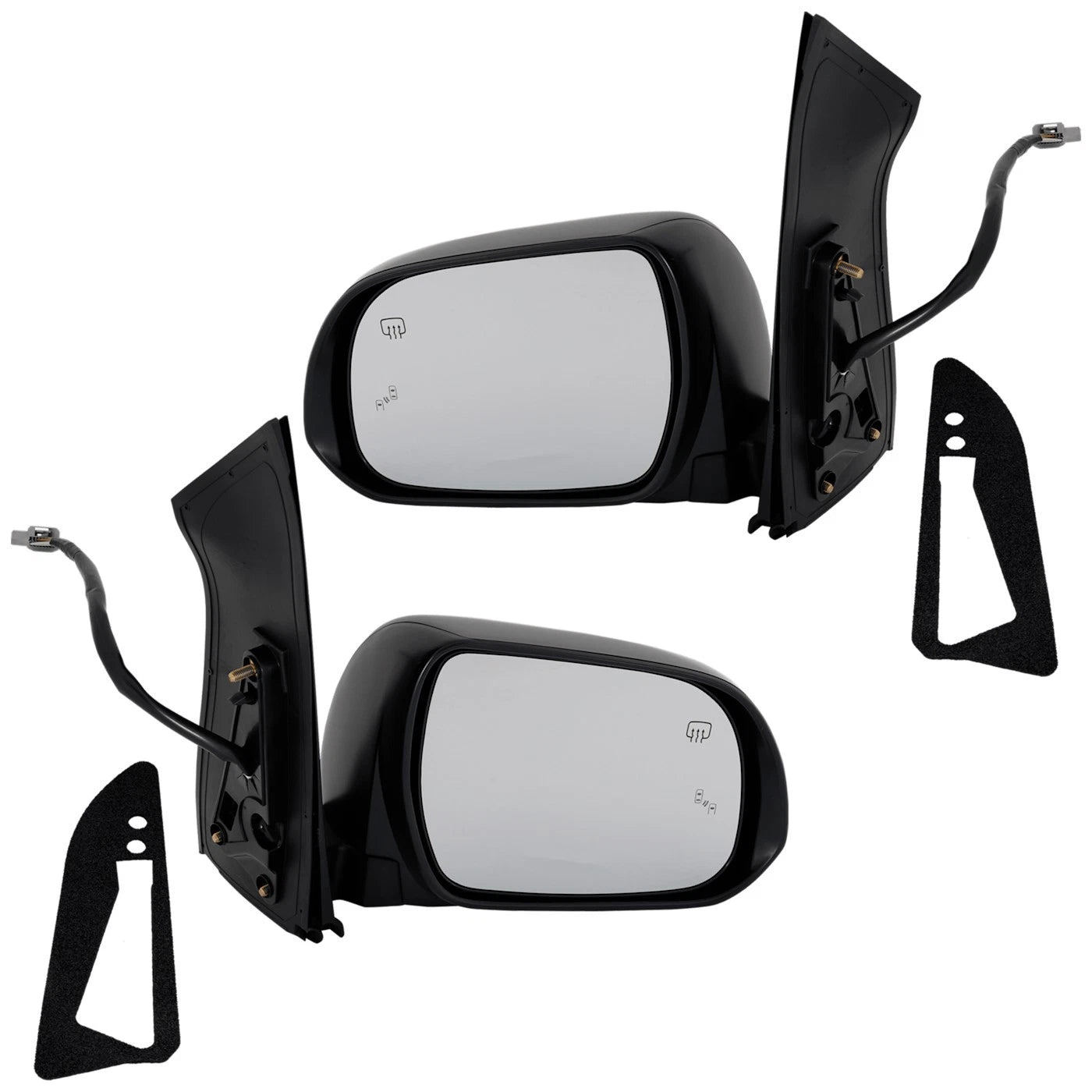 Heated Mirrors Set of 2 for Toyota Sienna