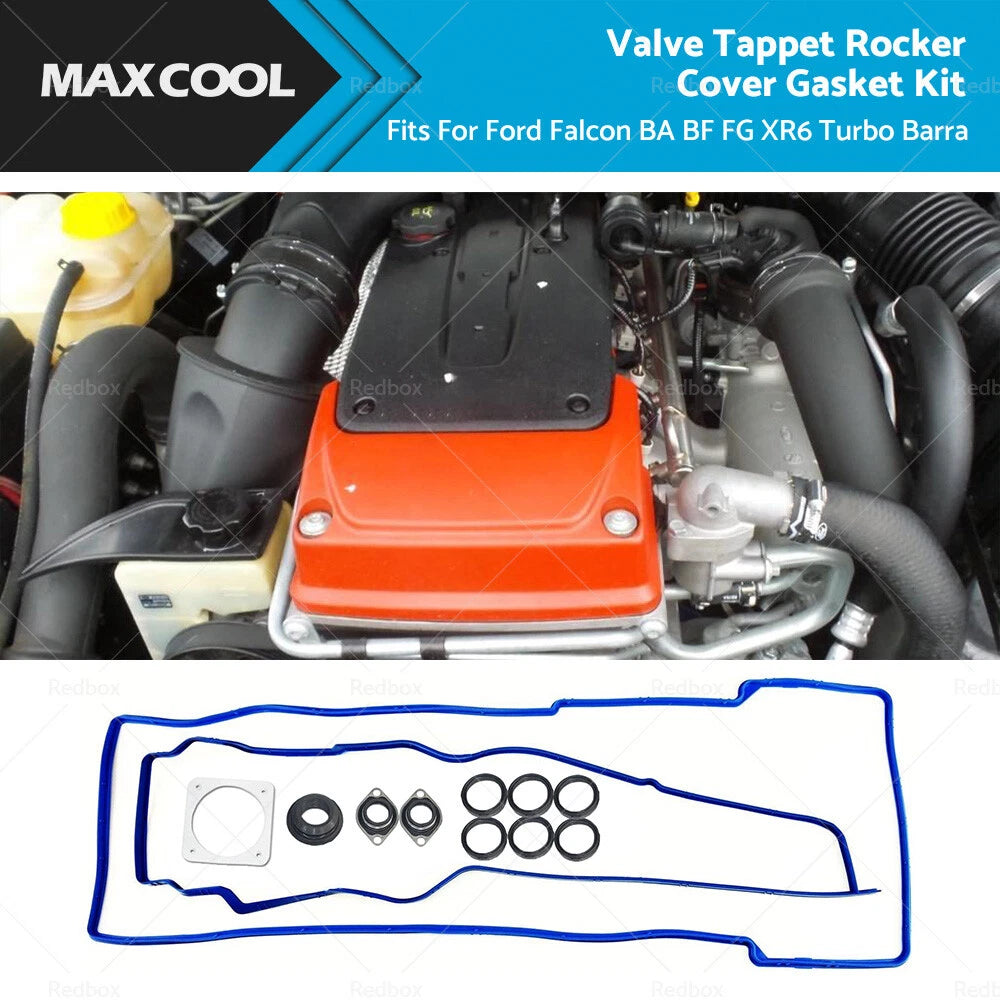Rocker Cover Gasket Set for Ford Falcon BA BF FG XR6 4.0 (2002–2016)