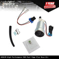 450LPH E85 Fuel Pump Flex Hose Kit for Universal Applications