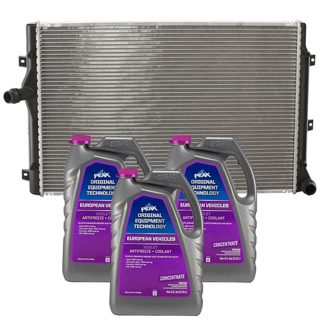 Set of 2 Radiators for VW Audi A3 TT Jetta