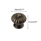 5Pcs Antique Pull Knob Handles for Cabinet Drawer Dresser