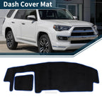 Dashboard Cover Mat for Suzuki Spacia MK54S (2013–2020) Black Blue Set of 1