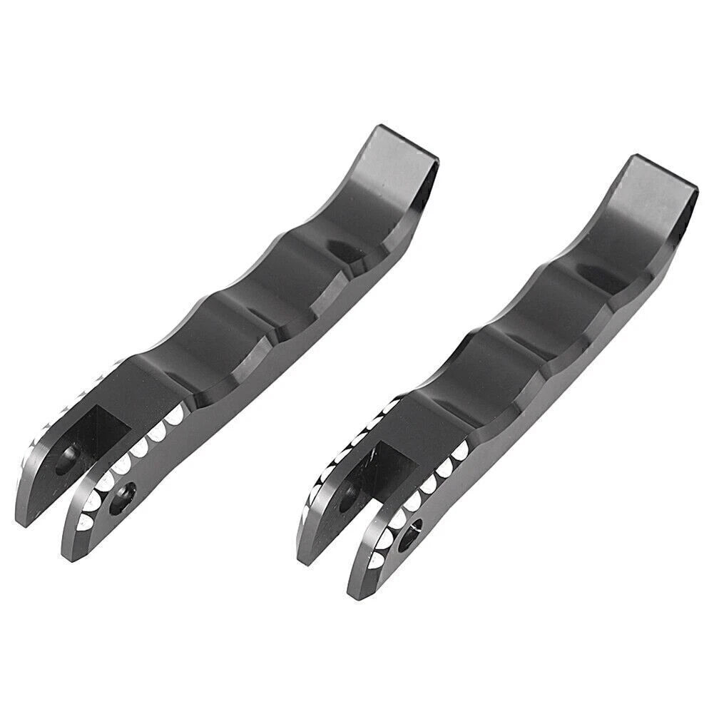 Footpeg Rests for Suzuki Hayabusa GSX1300R (2008–2016) Black