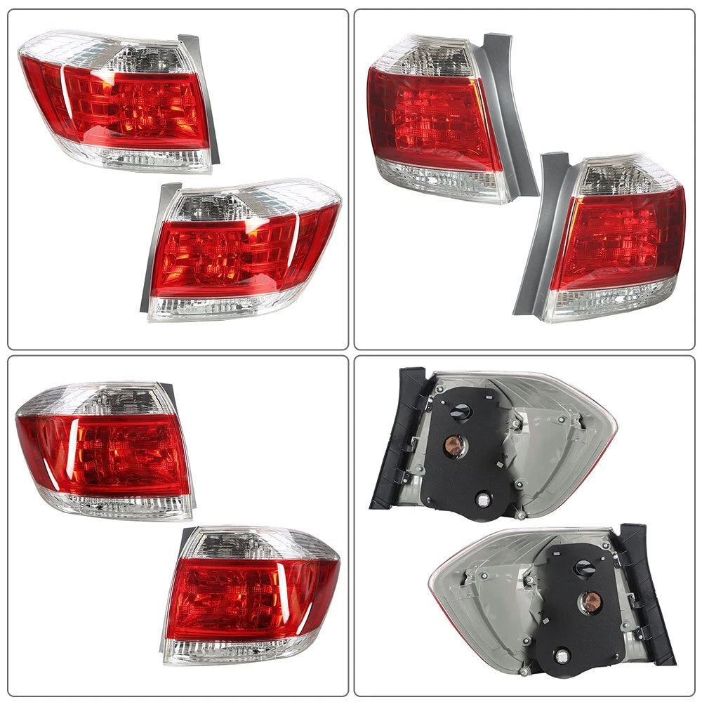 Driver Passenger Side Tail Light Brake Lamp for Toyota Highlander (2011–2013)