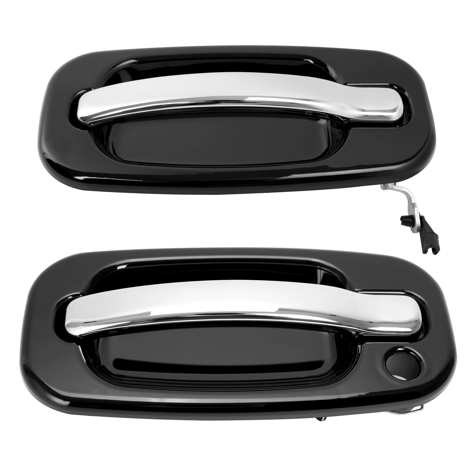 Chrome Front Exterior Door Handle LH RH for Chevrolet Silverado 1500 (1999–2006)