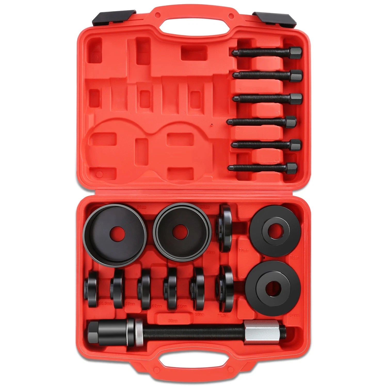 19pcs Front Wheel Bearing Press Kit Tool Set for Universal Applications