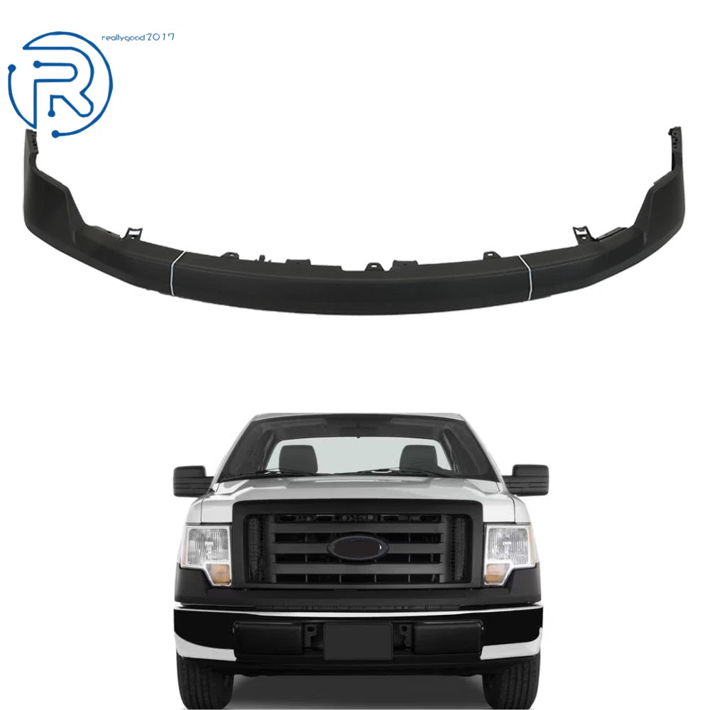Front Upper Bumper Cover for Ford F150 (2009–2014) Textured Black