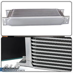 30 Row AN10 Aluminum Engine Oil Cooler for Universal Fit