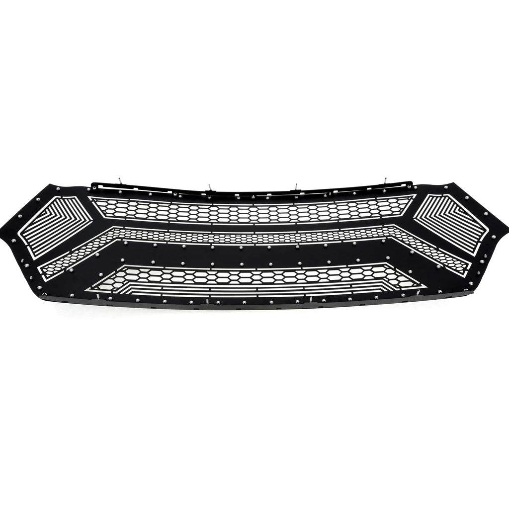 Stainless Black Laser Cut Grille Insert for Ram 1500 Laramie (2019-2024)